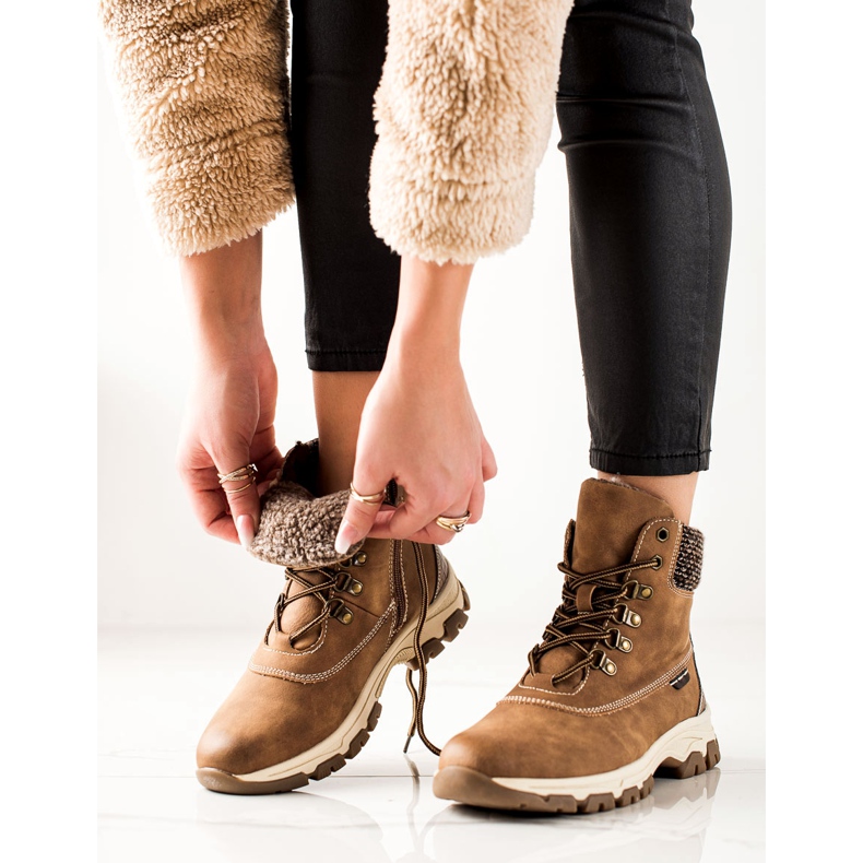 Goodin Les trappeurs chaleureux brun 1