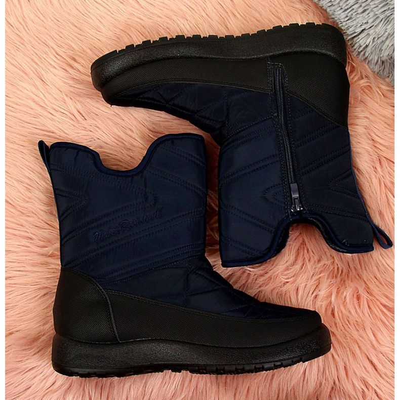 Bottes de neige imperméables News W EVE309C bleu marine 4 Bottes de neige imperméables News W EVE309C bleu marine 4