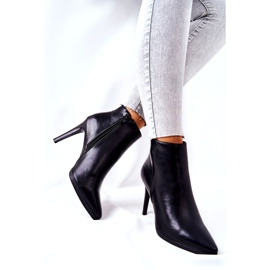 Bottes pour femmes à talon haut Sergio Leone BT501 noir 2