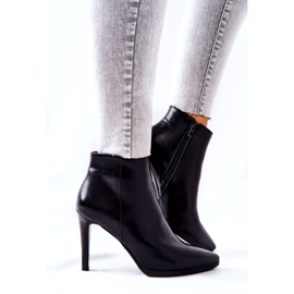 Bottes pour femmes à talon haut Sergio Leone BT501 noir 3