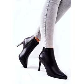 Bottes pour femmes à talon haut Sergio Leone BT501 noir 4