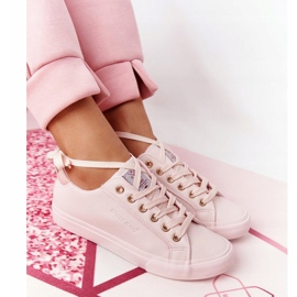 Big Star Baskets en cuir écologique pour femmes Cross Jeans HH2R4004C Rose 6