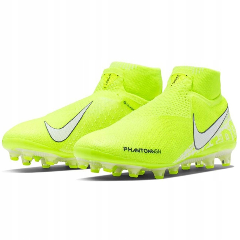 Nike Phantom Vsn Elite Df Ag Pro M AO3261-717 chaussures de football jaune 3 Nike Phantom Vsn Elite Df Ag Pro M AO3261-717 chaussures de football jaune 3