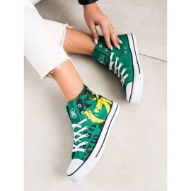 Baskets vertes New Age 4