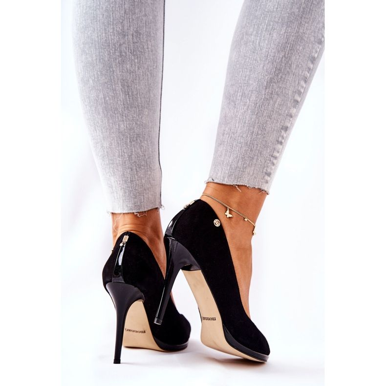 Daim Monnari 0490-020 Talons hauts noirs 1