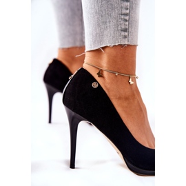 Daim Monnari 0490-020 Talons hauts noirs le noir 4