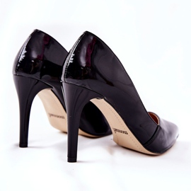 Escarpins Laqués Spitz Monnari 0110-M20 Noir le noir 1