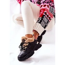 PM1 Chaussures de sport noires en cuir noir Shiney 2