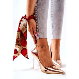 PG2 Talons Miroir Élégant Or Rose Adrinnah d'or 2