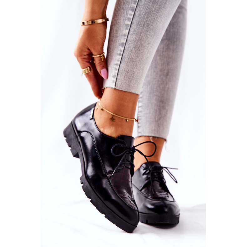 Chaussures en cuir Monnari M73 / 1 Noir le noir multicolore 1