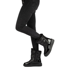 Bottes de neige noires flocon Filippo DBT3404 le noir 8