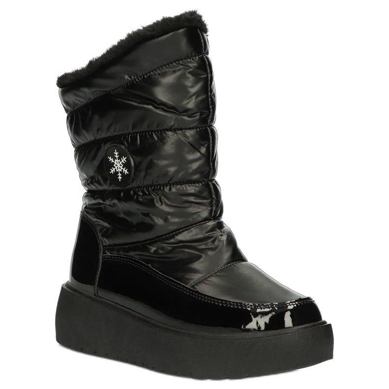 Bottes de neige noires flocon Filippo DBT3404 le noir 7