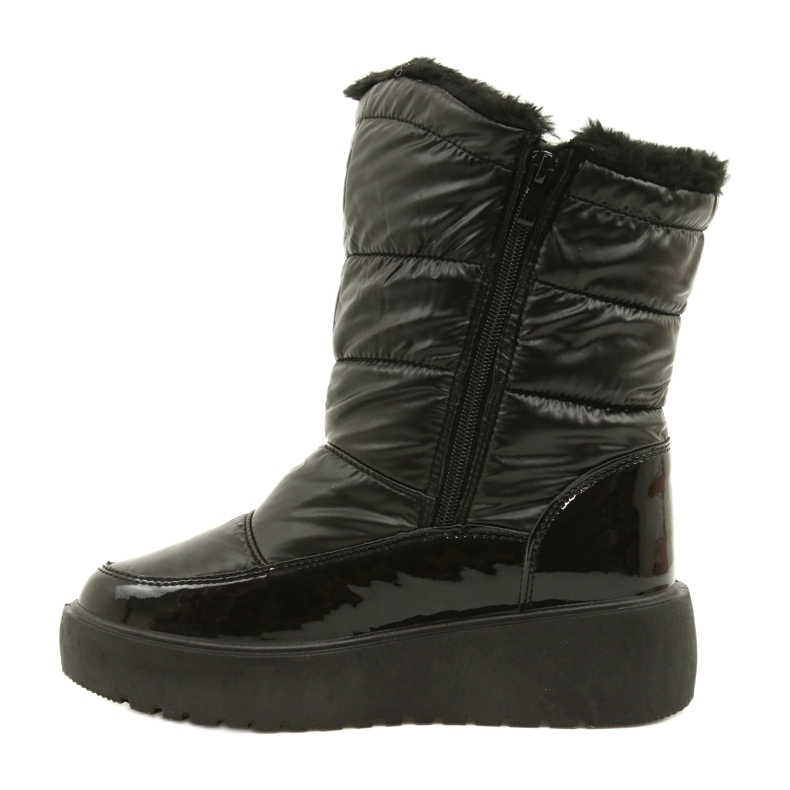 Bottes de neige noires flocon Filippo DBT3404 2