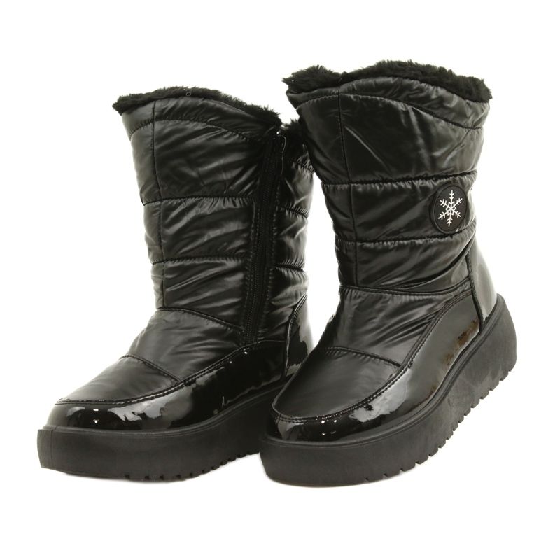 Bottes de neige noires flocon Filippo DBT3404 le noir 3