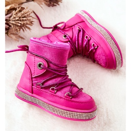 FR1 Bottes de Neige Enfant Avec Cubic Zirconia Wellma Fuchsia rose 1 FR1 Bottes de Neige Enfant Avec Cubic Zirconia Wellma Fuchsia rose 1