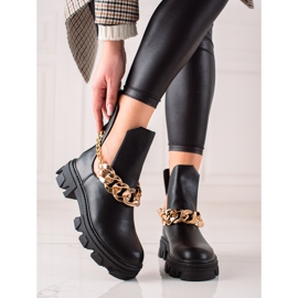 Seastar Bottines à la mode noires le noir 3