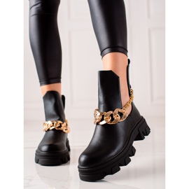 Seastar Bottines à la mode noires le noir 4