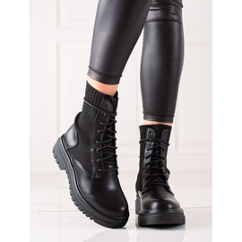 Seastar Haut trappeurs noirs 1