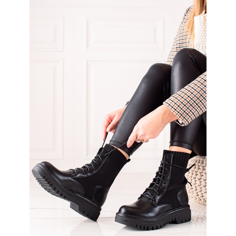 Seastar Haut trappeurs noirs 2