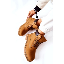 PH1 Trappers Femme Warm Beige Foncé Crush jaune 1