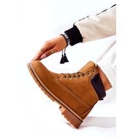 PH1 Trappers Femme Warm Beige Foncé Crush jaune 2