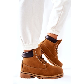 PH1 Trappers Femme Warm Beige Foncé Crush jaune 3