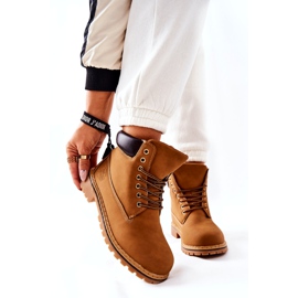 PH1 Trappers Femme Warm Beige Foncé Crush jaune 4