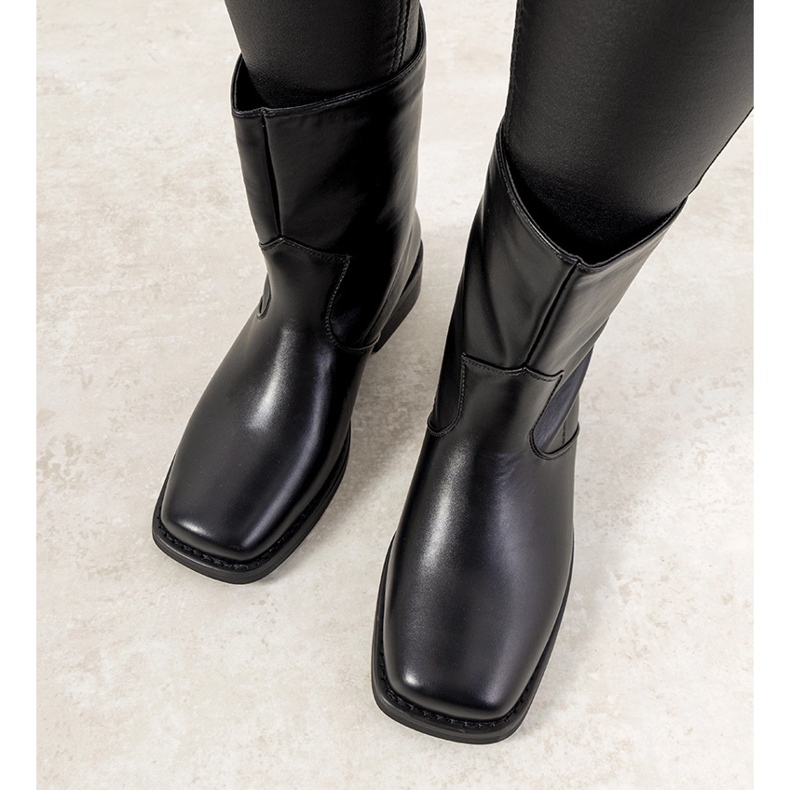 Bottes isolées classiques Lavone noires le noir 1