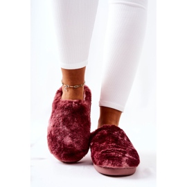 WJ1 Chaussons en fourrure rose chaud 1 WJ1 Chaussons en fourrure rose chaud 1