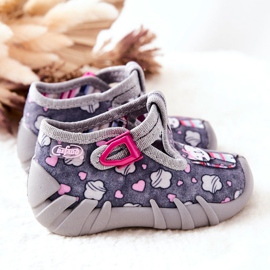 BEFADO S.A. Chaussures Chaussons Befado Kotki 110P326 Gris 2