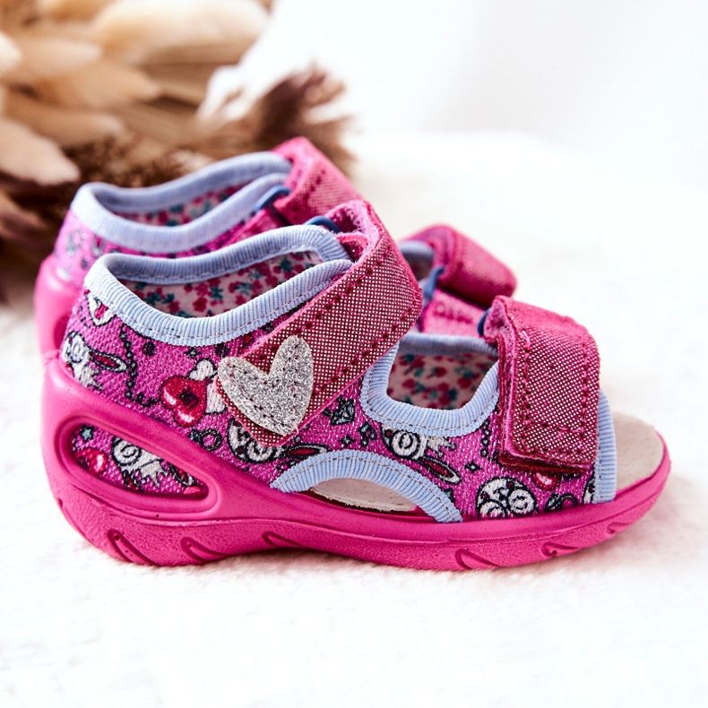 BEFADO S.A. Sandales Befado Avec Velcro 065X147 Rose 2