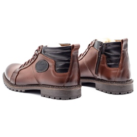Mario Pala Bottes d'hiver pour hommes marron 865MP brun 4