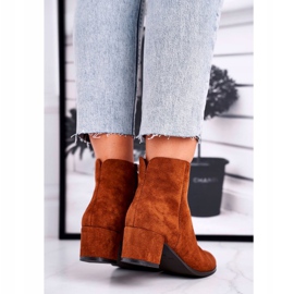 Bottes pour femmes Sergio Leone Camel BT528 brun 3