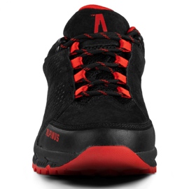 Chaussures de randonnée Alpinus Seville M JS43575 noir rouge 2