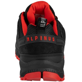 Chaussures de randonnée Alpinus Seville M JS43575 noir rouge 4