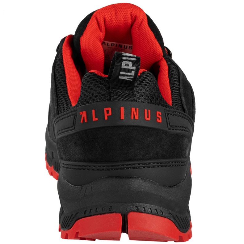 Chaussures de randonnée Alpinus Seville M JS43575 noir rouge 4