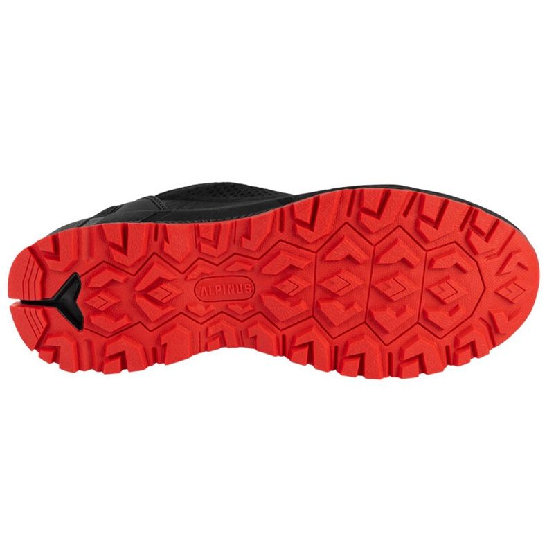 Chaussures de randonnée Alpinus Seville M JS43575 noir rouge 6