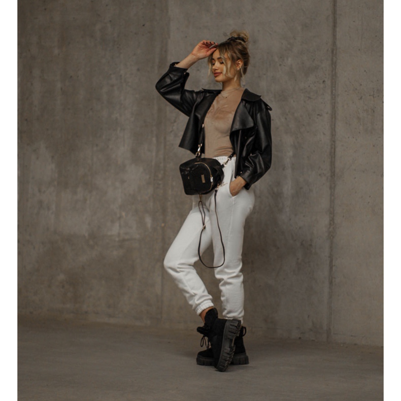 PM1 Bottes Chaudes Noires Trappeurs Demaris Noir le noir 1