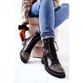 WT1 Bottines Sorela noires avec fermetures éclair le noir 2