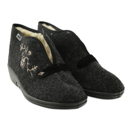 Dr.ORTO Befado chaussons femme avec fourrure de mouton 031d028 gris 5 Dr.ORTO Befado chaussons femme avec fourrure de mouton 031d028 gris 5