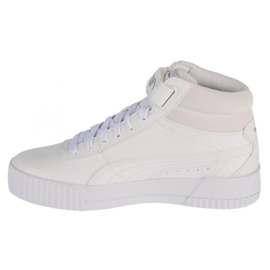 Chaussures Puma Carina Mid Jr 374440-01 blanc 1