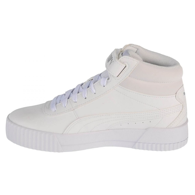 Chaussures Puma Carina Mid Jr 374440-01 blanc 1