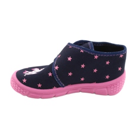 Chaussures enfant Befado 538P015 bleu marin rose 2 Chaussures enfant Befado 538P015 bleu marin rose 2