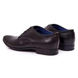Bednarek Polish Shoes Chaussures en cuir élégantes Bednarek 724 Noir le noir 2