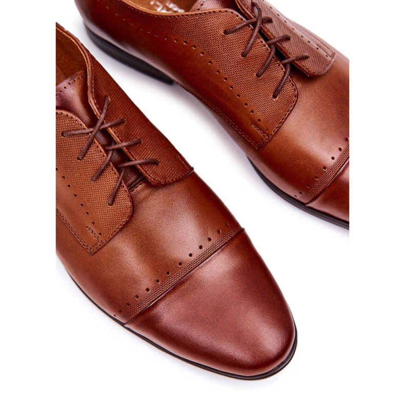 Bednarek Polish Shoes Chaussures en cuir Bednarek 723 Marron brun 1