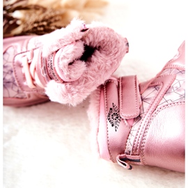 PJ2 Bottes de neige chaudes pour enfants Rose Shirinell 1 PJ2 Bottes de neige chaudes pour enfants Rose Shirinell 1