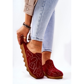 Chaussons Prophylactique Inblu DK07-016 Rouge 2 Chaussons Prophylactique Inblu DK07-016 Rouge 2