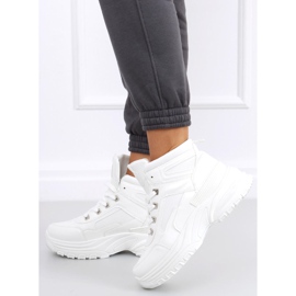 Baskets montantes Diana White blanc 1