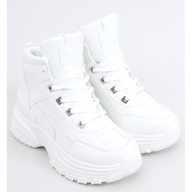 Baskets montantes Diana White blanc 2