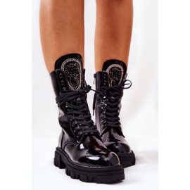 PL4 Bottes hautes isolées avec ornement Ronessa noir le noir 2 PL4 Bottes hautes isolées avec ornement Ronessa noir le noir 2